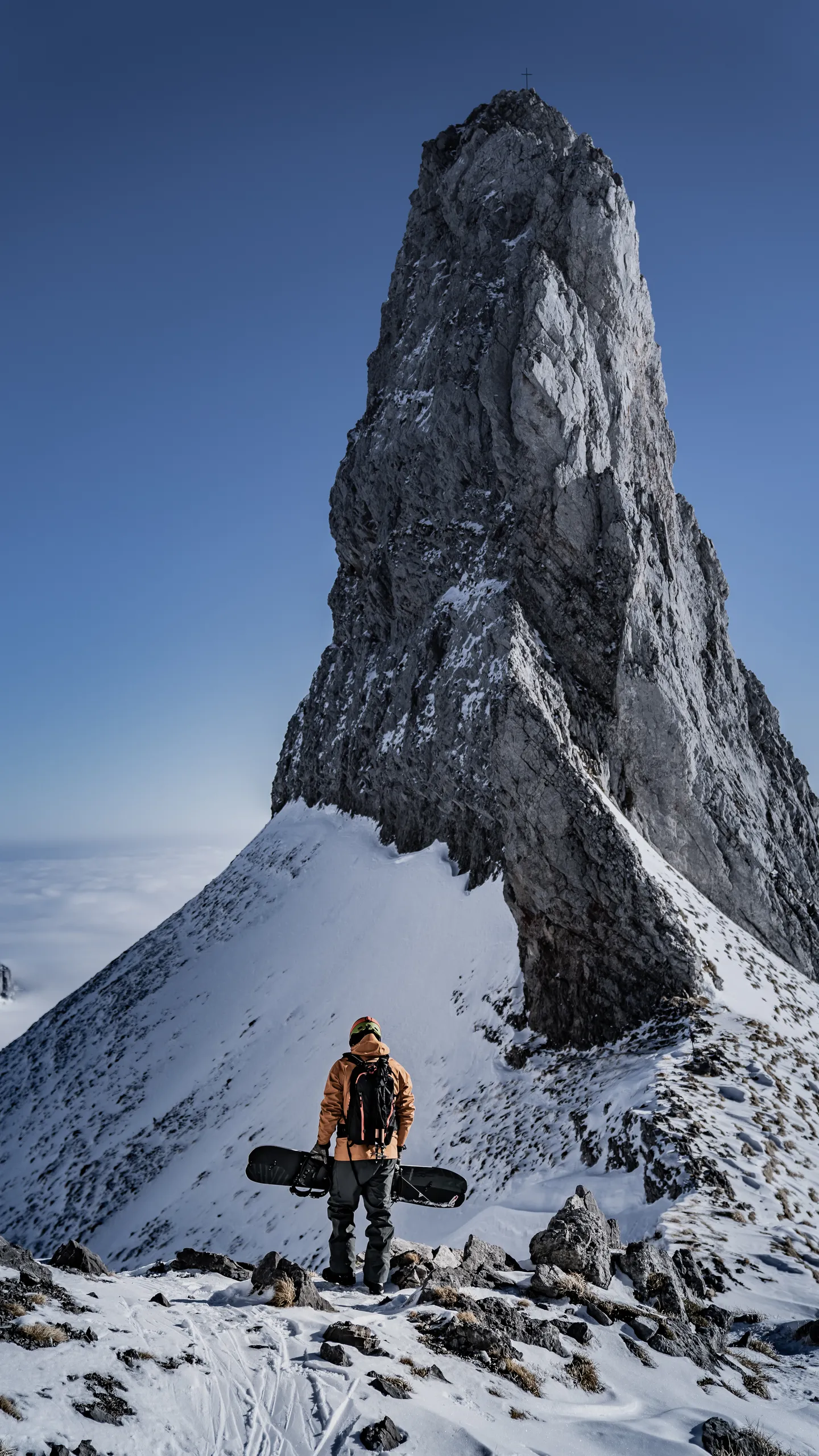 Freeride- und Ski-Fotografie in den Schweizer Alpen, Säntis — Bild 5