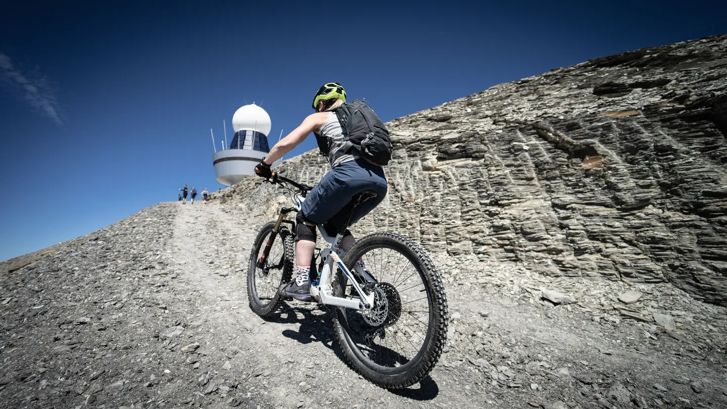Mountainbike-Fotografie in den Alpen, pleine morte — Bild 25