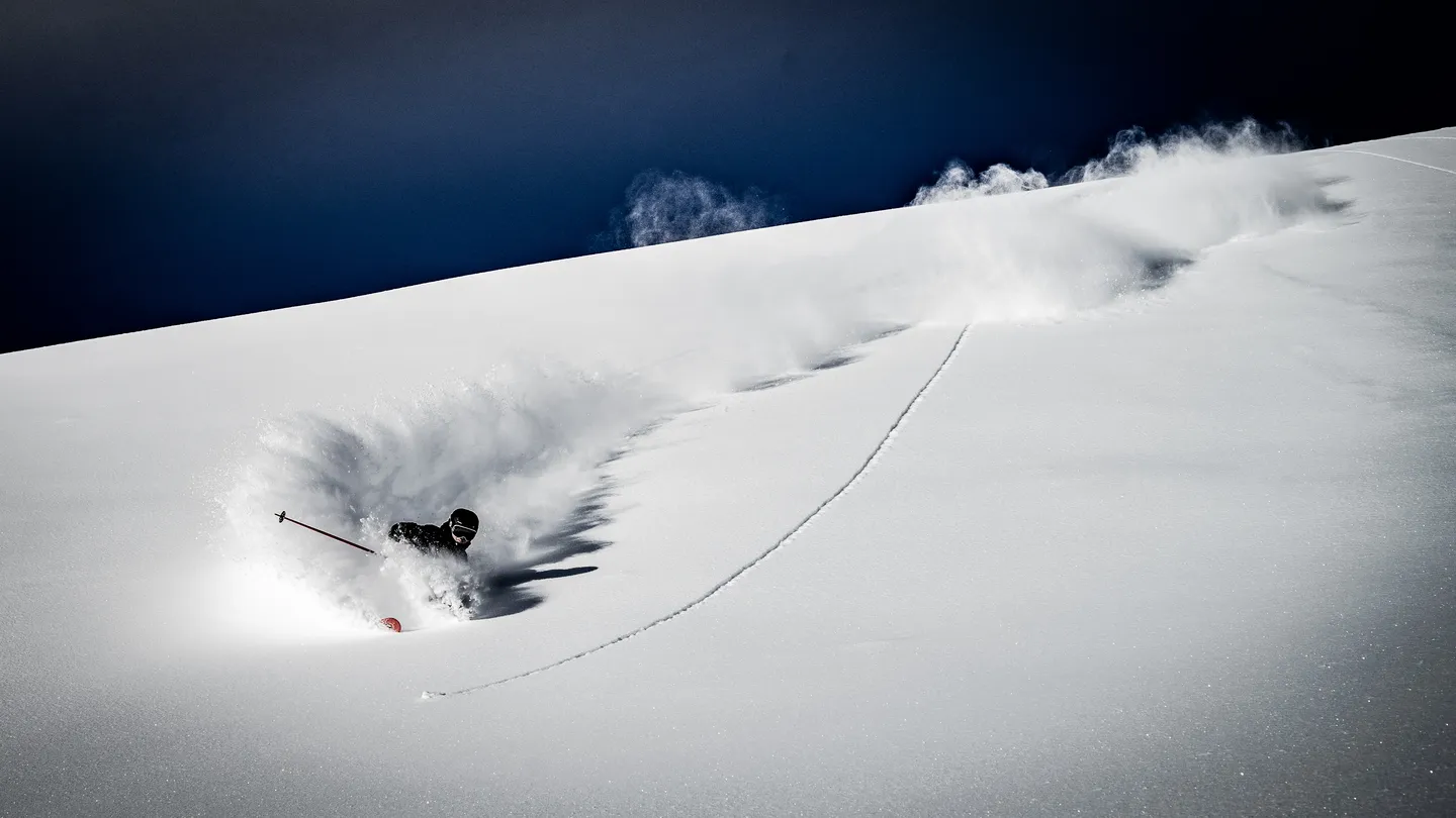 Freeride- und Ski-Fotografie in den Schweizer Alpen, Graubünden — Bild 24