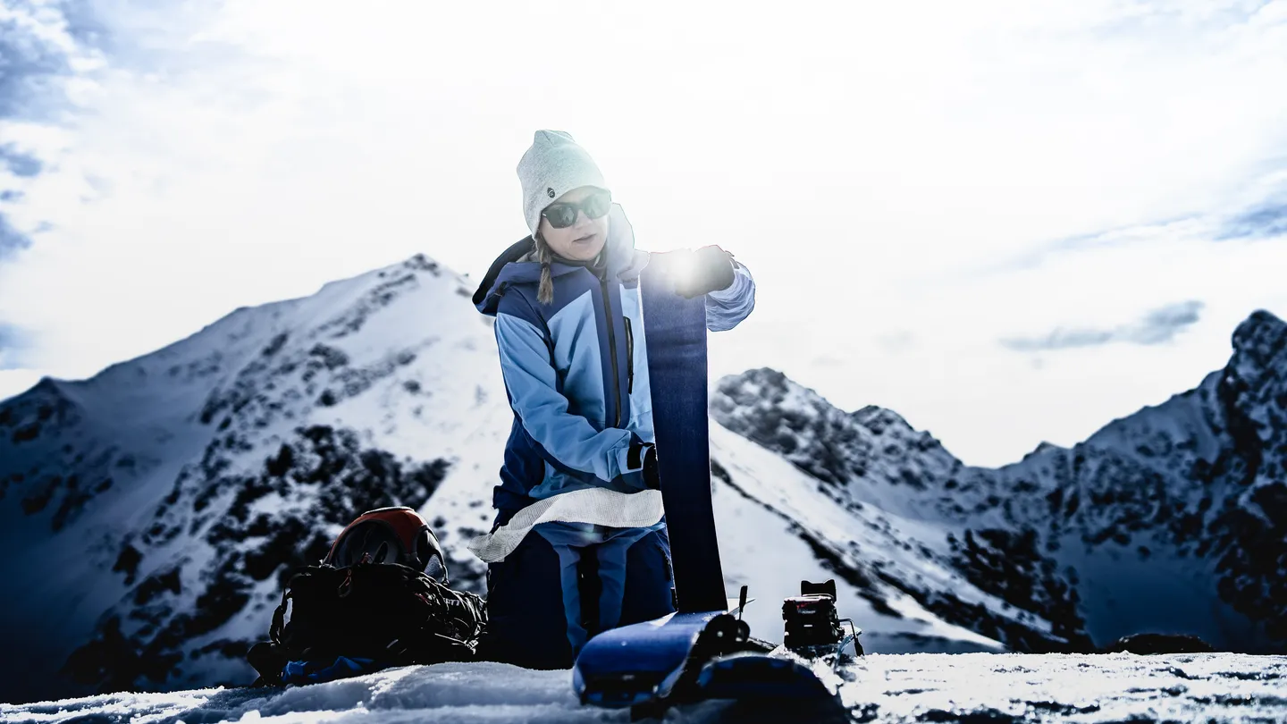 Freeride- und Ski-Fotografie in den Schweizer Alpen, edith at bire — Bild 3