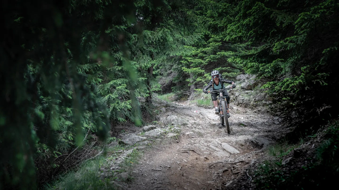 Mountainbike-Fotografie in den Alpen, Italien — Bild 3