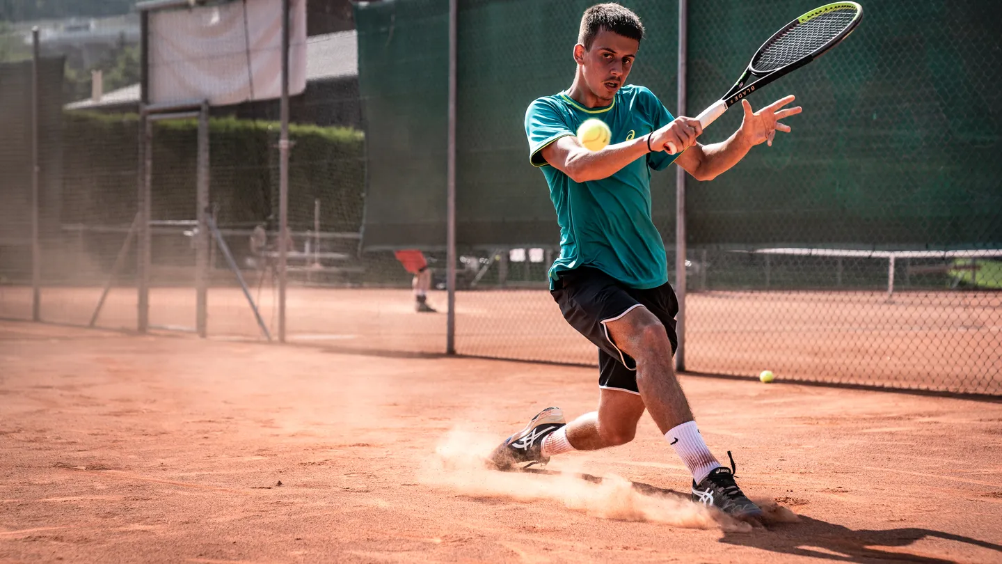 Tennis-Fotografie Swiss Tennis Academy — Serie TENNIS