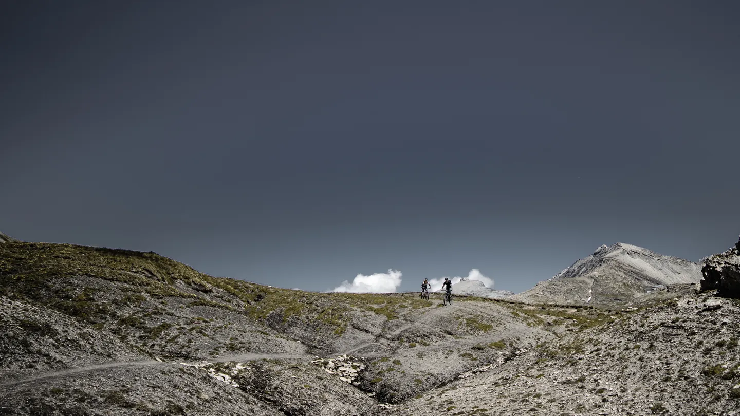 Mountainbike-Fotografie in den Alpen, pleine morte — Bild 24