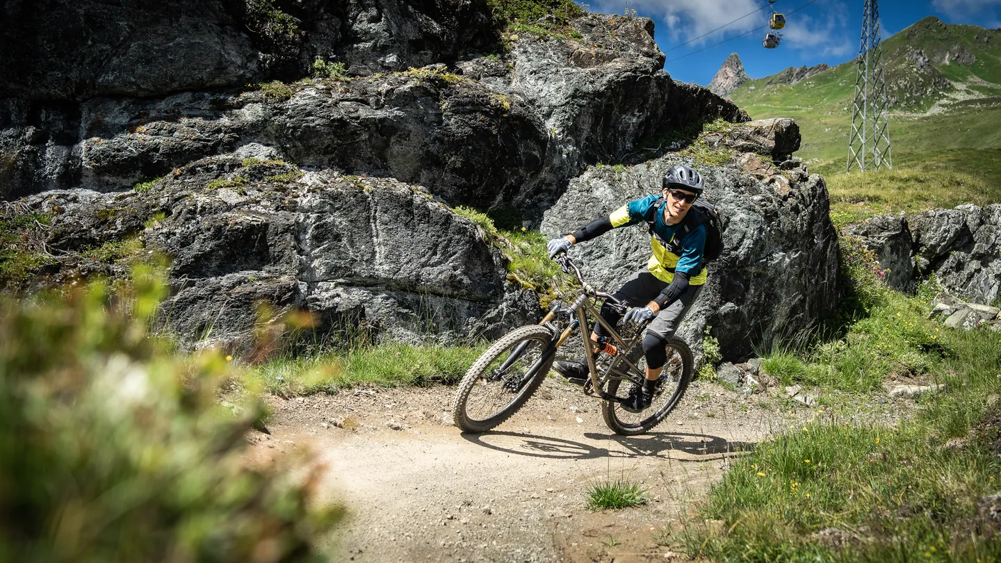 Mountainbike-Fotografie in den Alpen — Bild 29