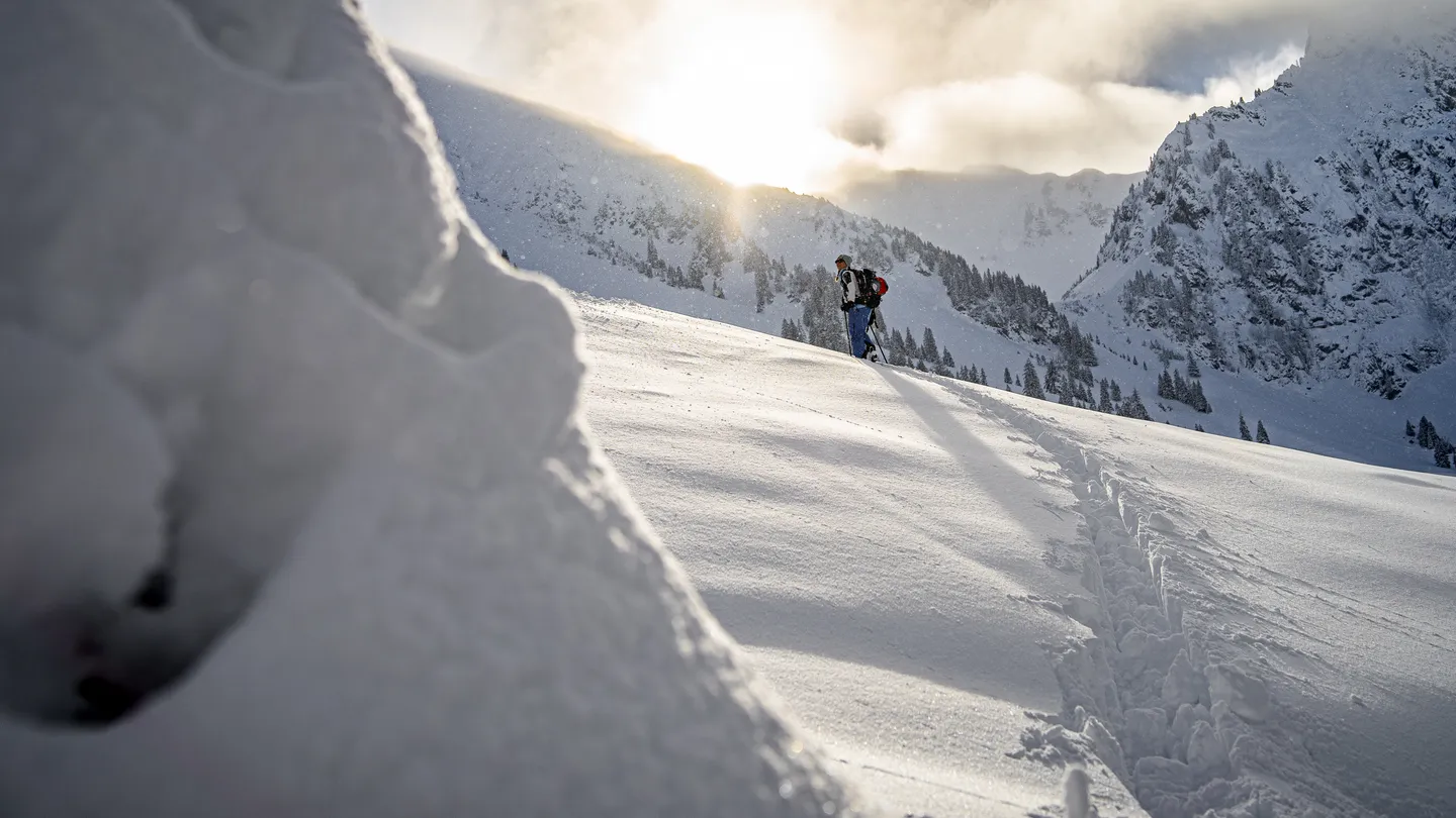 Freeride- und Ski-Fotografie in den Schweizer Alpen, Gantrisch — Bild 2
